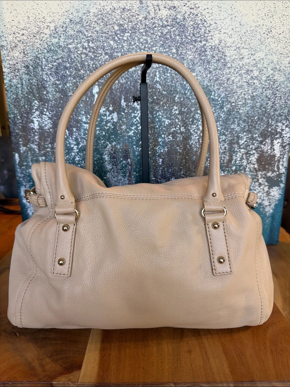 Kate Spade Old Money 2010’s Cobble Hill Leslie Slouchy Pebbled Leather Bag EUC